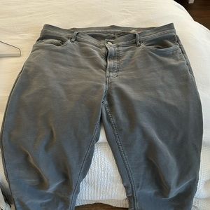 Grey men’s Faherty pants